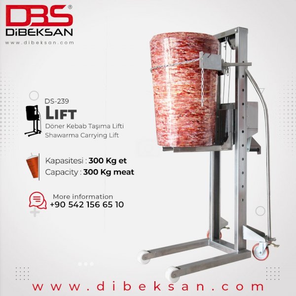 Dibeksan Döner Kebab Taşıma Lifti