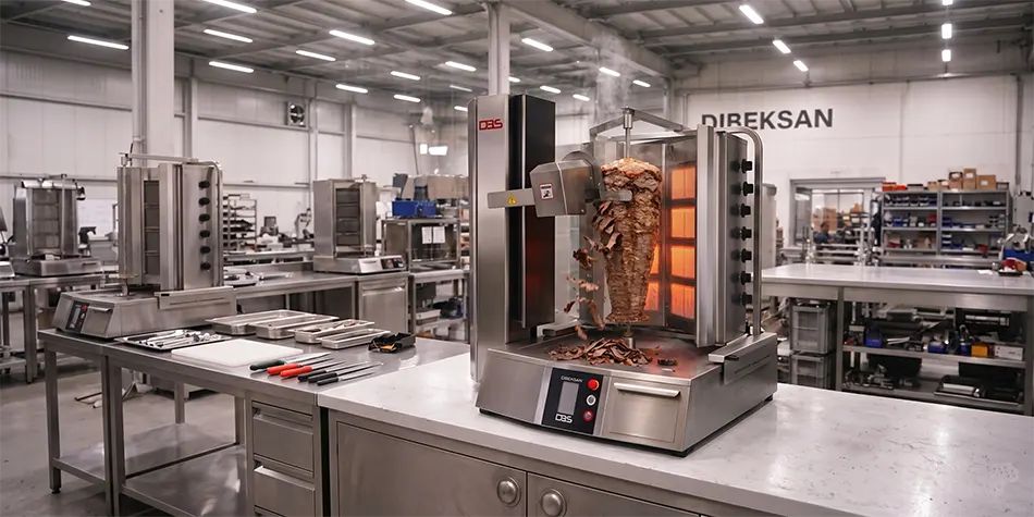 La transformation Industrie 4.0 en cuisine : les avantages des robots automatisés de découpe de kebabs