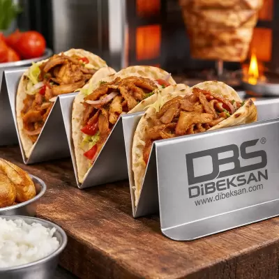 DA-39 Doner Kebab Serving Stand (3-piece)