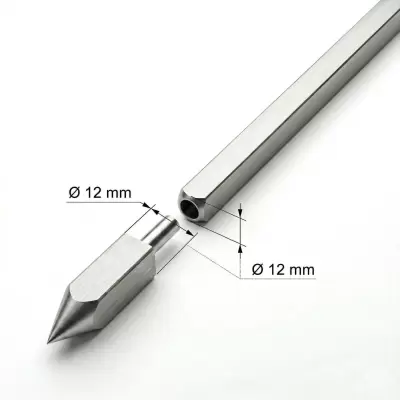 DA-49 Stainless Steel Pointed Skewer Tip