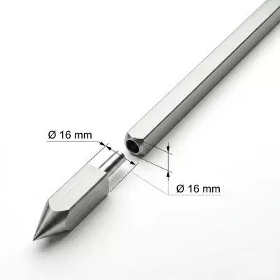 DA-50 Stainless Steel Pointed Skewer Tip