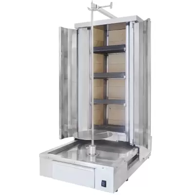 DMAK 304 | Döner Kebab Grill | (Hout en houtskool)