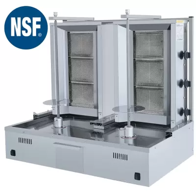 DMC 433 NSF | Döner Kebab Grill | (Op gas)