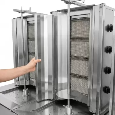 Doner Kebab Grill | Windbreak Side Wing Set