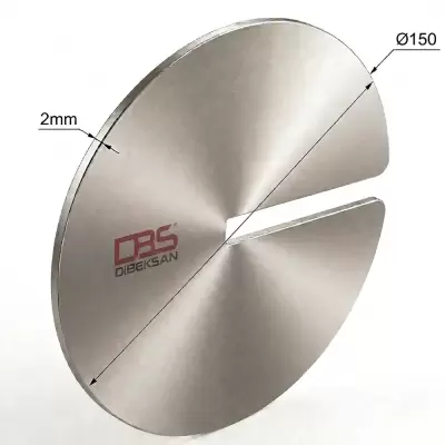 YM-1351 Roestvrijstalen sleufschijf (Ø150/2mm)