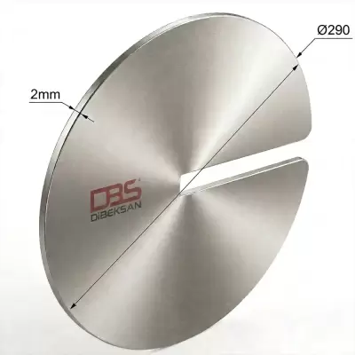 YM-1384 roestvrijstalen sleufschijf (Ø290/2mm)