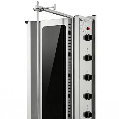 Forno elettrico per kebab HM-706 con vetroceramica