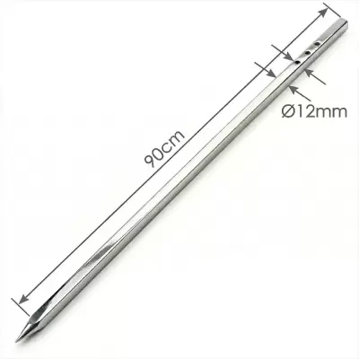 YM-1245 Döner Kebab Spies (Ø12/90cm)