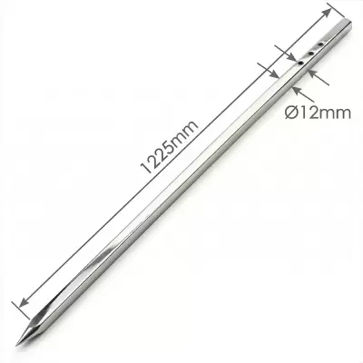 YM-1277 döner kebab inzetspies (Ø 12/1225 mm)